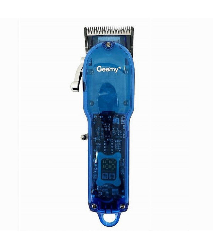 Tagliacapelli Professionale Senza Fili Display Led Capelli Barba A Batteria Gm-6696         