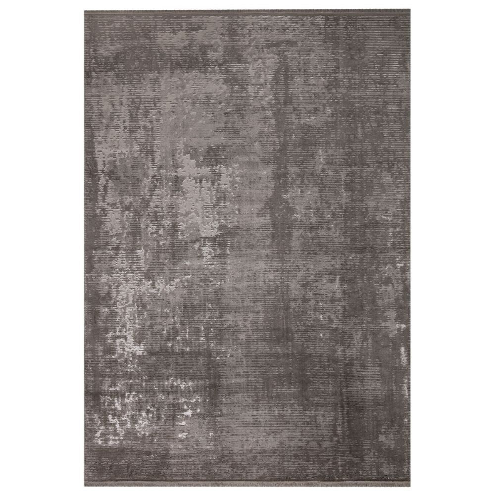 Tappeto grigio 120x180 antiscivolo vintage bambù