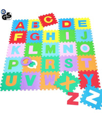 Tappeto Puzzle Per Bambini 12 X 12 Cm Gioco Tappetino Lettere Alfabeto Gomma         