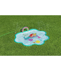 Tappettino Spruzzi Acqua Sirenetta Splash Pad 163x145cm Per Bambini Estate 9101         