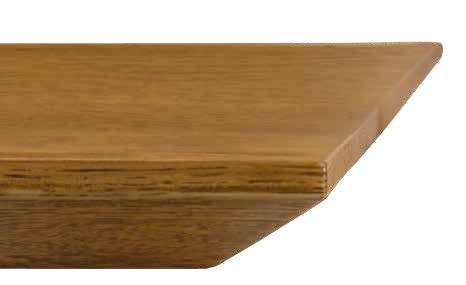 Tavolo big table fisso in rovere massello nodato spessore 4 cm. misura l.180 p.90 h.75