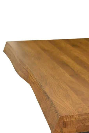 Tavolo big table fisso in rovere massello nodato spessore 6 cm. misura l.250 p.100 h.76 - Mobili 2G