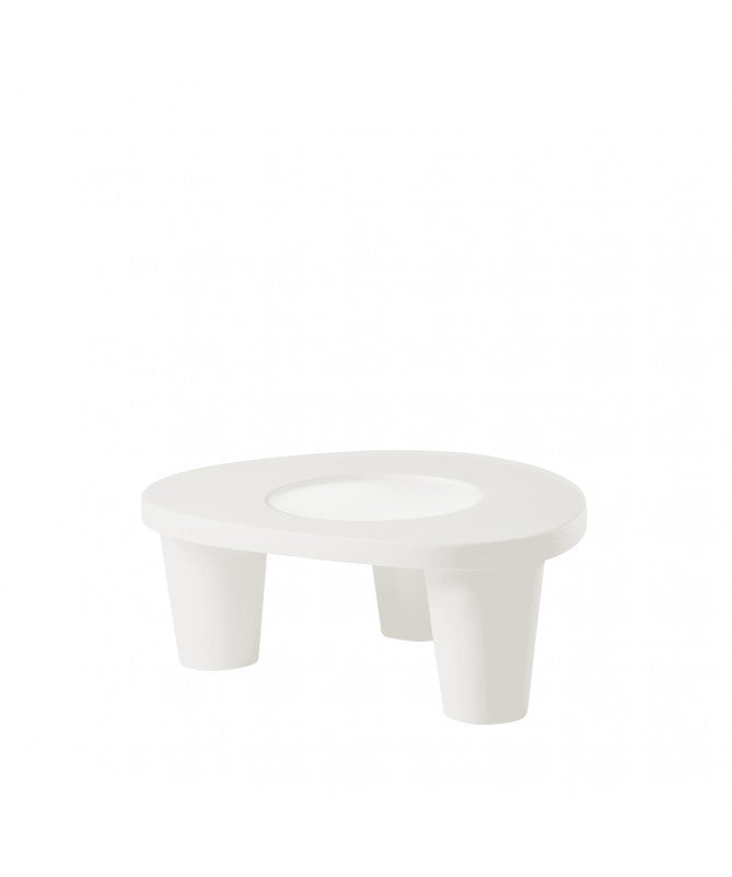 TAVOLINO LOW LITA TABLE made in Italy - BIANCO