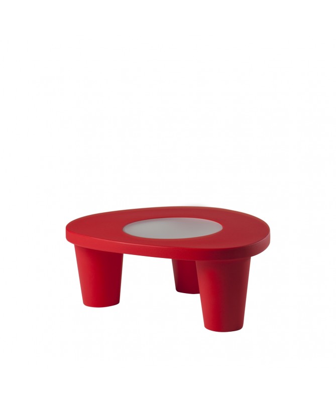 TAVOLINO LOW LITA TABLE made in Italy - ROSSO