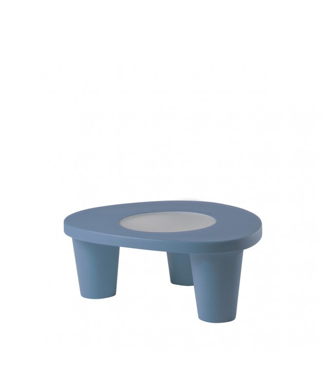 TAVOLINO LOW LITA TABLE made in Italy - AZZURRO