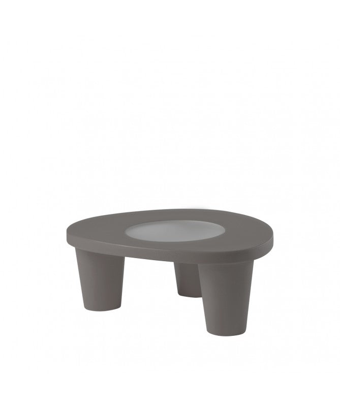 TAVOLINO LOW LITA TABLE made in Italy - GRIGIO CHIARO