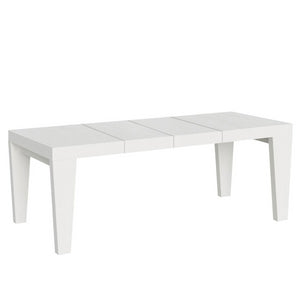 Tavolo allungabile 90x180/284 cm Spimbo Premium - Bianco Frassino