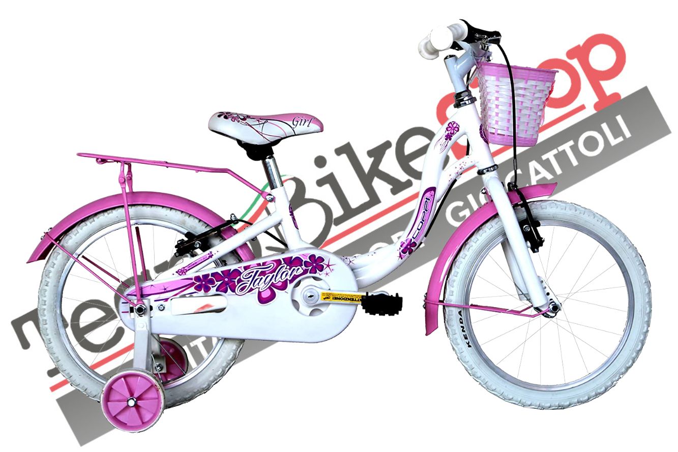 Bici Bambina coppi Taylor - 14 pollici colore Bianco