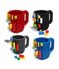 Tazza Lego Compatibile Con Mattoncini Costruzioni Built On Bricks Mug 350 Ml         