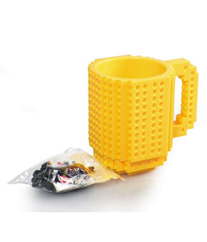 Tazza Lego Compatibile Con Mattoncini Costruzioni Built On Bricks Mug 350 Ml         