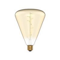 Lampadina led vintage con finitura oro