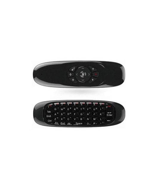 Telecomando Air Mouse C-120 Wireless 2,4 Ghz Mini Tastiera Movimento Android Pc         