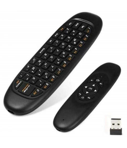 Telecomando Wireless Ricaricabile Tastiera Remota Air Mouse Rgb Q-a09 Smart Tv Box         