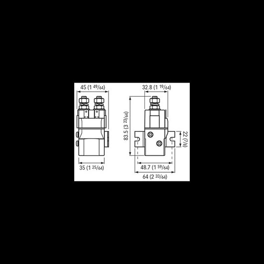 TELERUTTORE 2 TERMINALI 12V