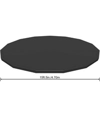 Telo Di Copertura Per Piscina Fuori Terra Da 457 Cm Con Fori Di Drenaggio 58038         