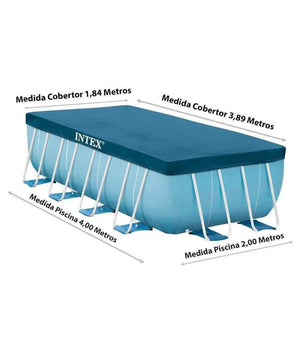 Telo Di Copertura Rettangolare In Polietilene Piscina Ultraframe 400x200cm 28037         