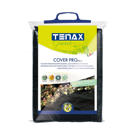 TENAX COVER PRO TELO PROFESSIONALE PER LA PACCIAMATURA DISPONIBILI IN 2 COLORI - Nero