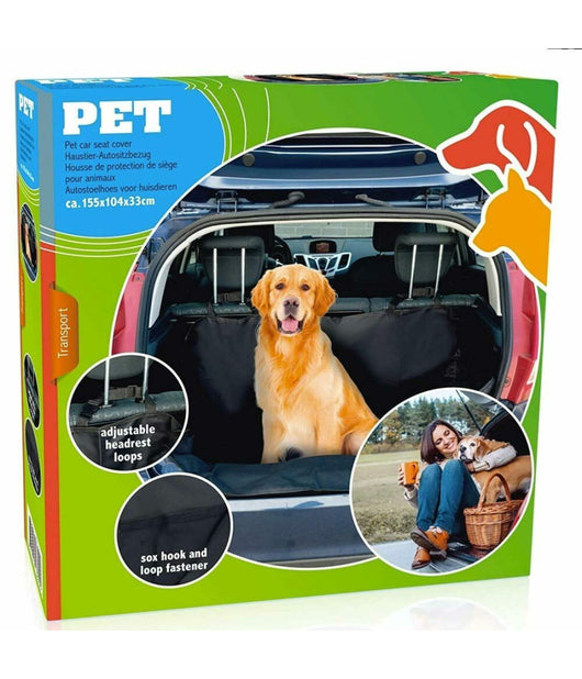 Telo Protezione Bagagliaio Auto Per Cane Gatto Copertura Portabagagli 155x104cm         