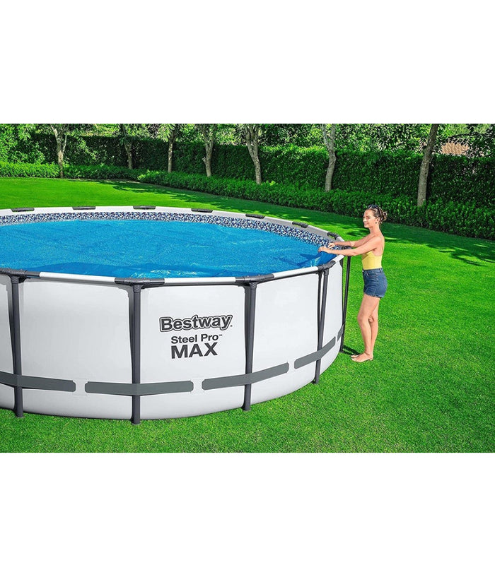 Telo Termico Copertura Per Piscina Fuori Terra Rotonda Da 366 Cm / 396 Cm 58242         