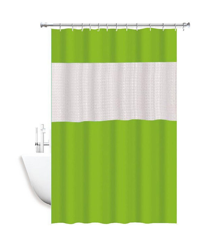 Tenda Doccia Vasca Impermeabile Antimuffa Verde 3d Giuntura 180 X 200 Cm 52133         