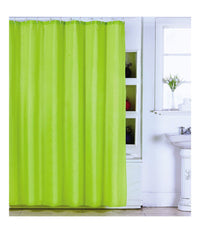 Tenda Doccia Verde In Poliestere 180x200 Cm Tendina Vasca Bagno         