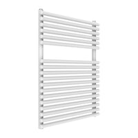 Termoarredo design bianco L 60x77 interasse 55 cm