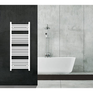 Scaldasalviette termoarredo 120x55 bianco interasse 50 cm idraulico