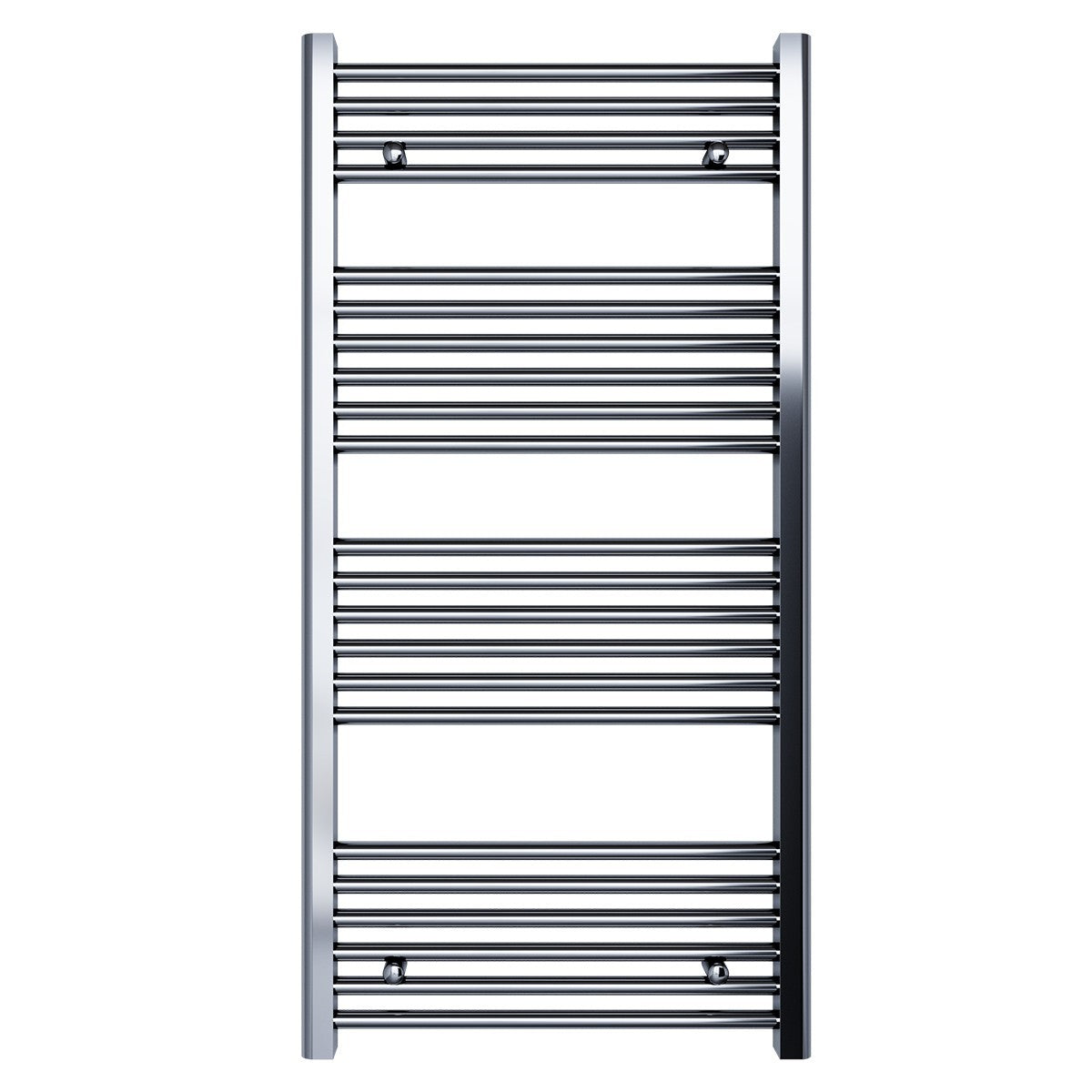 Scaldasalviette termoarredo 120x60 cromato interasse 55 cm idraulico