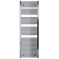 Scaldasalviette termoarredo 180x55 cromato interasse 50 cm idraulico