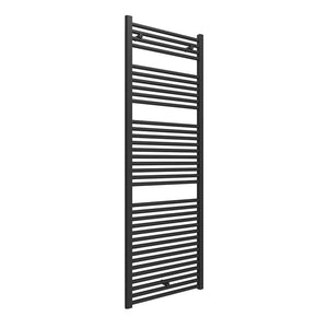 Termoarredo scaldasalviette 500x1703 nero opaco con interasse 45 cm