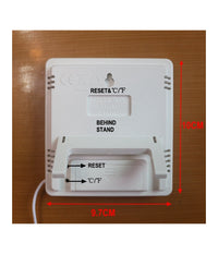 Termometro Igrometro Digitale Temperatura Umidita' Ora Data Casa Htc-2 Con Sonda         