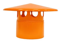 Testa esalatore  in pvc : Colore - Arancio, Diametro - 82