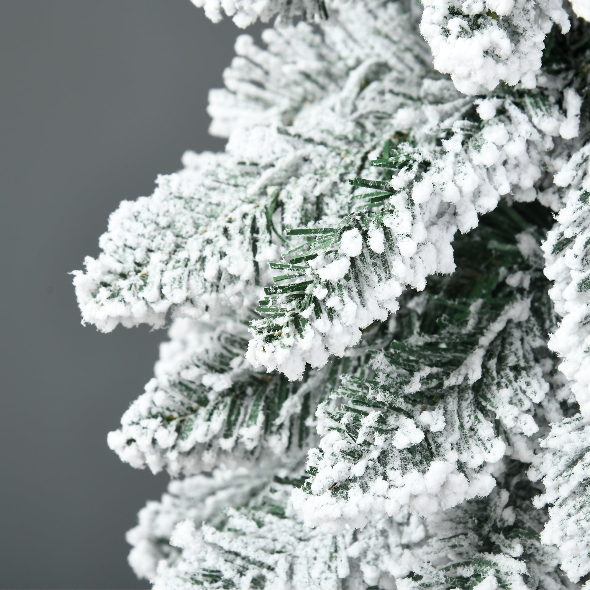 Albero di Natale Artificiale Innevato 180 cm 523 Rami Verde