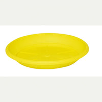 Piatto per vaso similcotto diametro 30 colore giallo