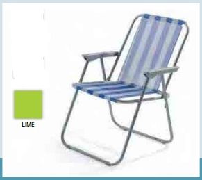 Sedia lanzarote  lime  pieghevole