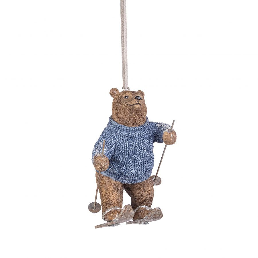 Pendaglio danish orso blu c-sci