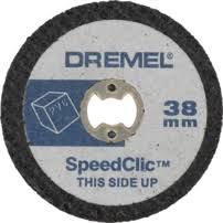 Dremel sc476 speedclic 5 dischi taglio per plastica