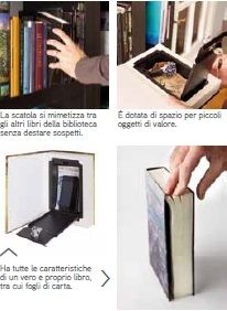 Contenitore segreto book