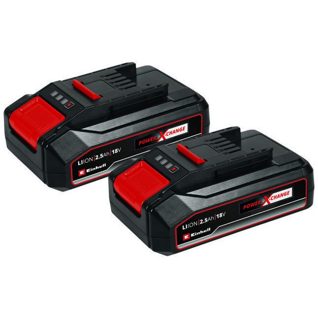 2 batterie 18v 2,5 ah pxc-twinpack cb