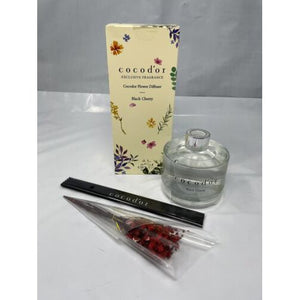 Diffusore a bastoncini flower 200ml - black cherry cocodor