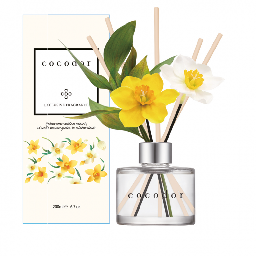 Diffusore a bastoncini daffodil 200ml - english pearfree cocodor