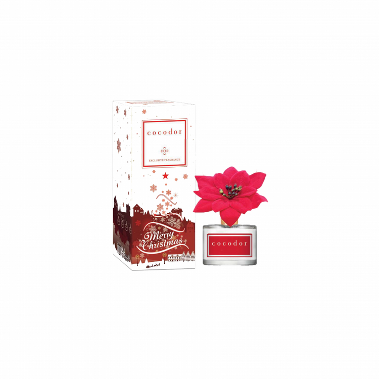 Diffusore di natale ai fiori di poinsettia 200ml