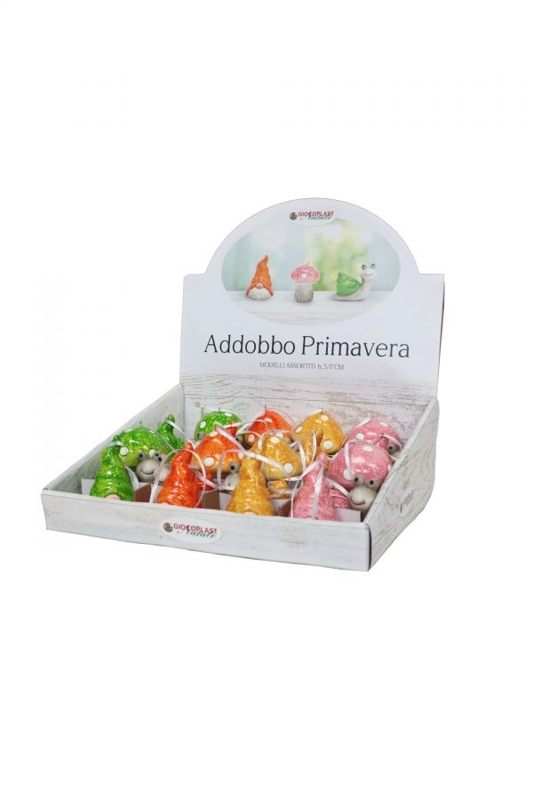 Addobbo primavera 5/7 cm modelli assortiti prezzo cad uno indicare il modello