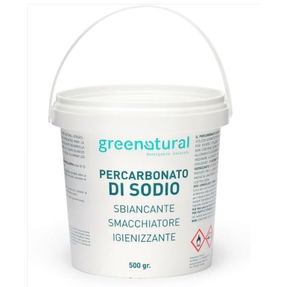 Percarbonato di sodio 500 gr bio greenatural