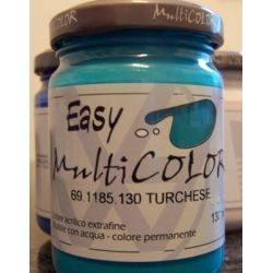 Multicolor easy 130 ml.turchese