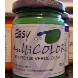 Multicolor easy 130 ml.verde oliva