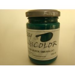 Multicolor easy 130 ml.verde smeraldo