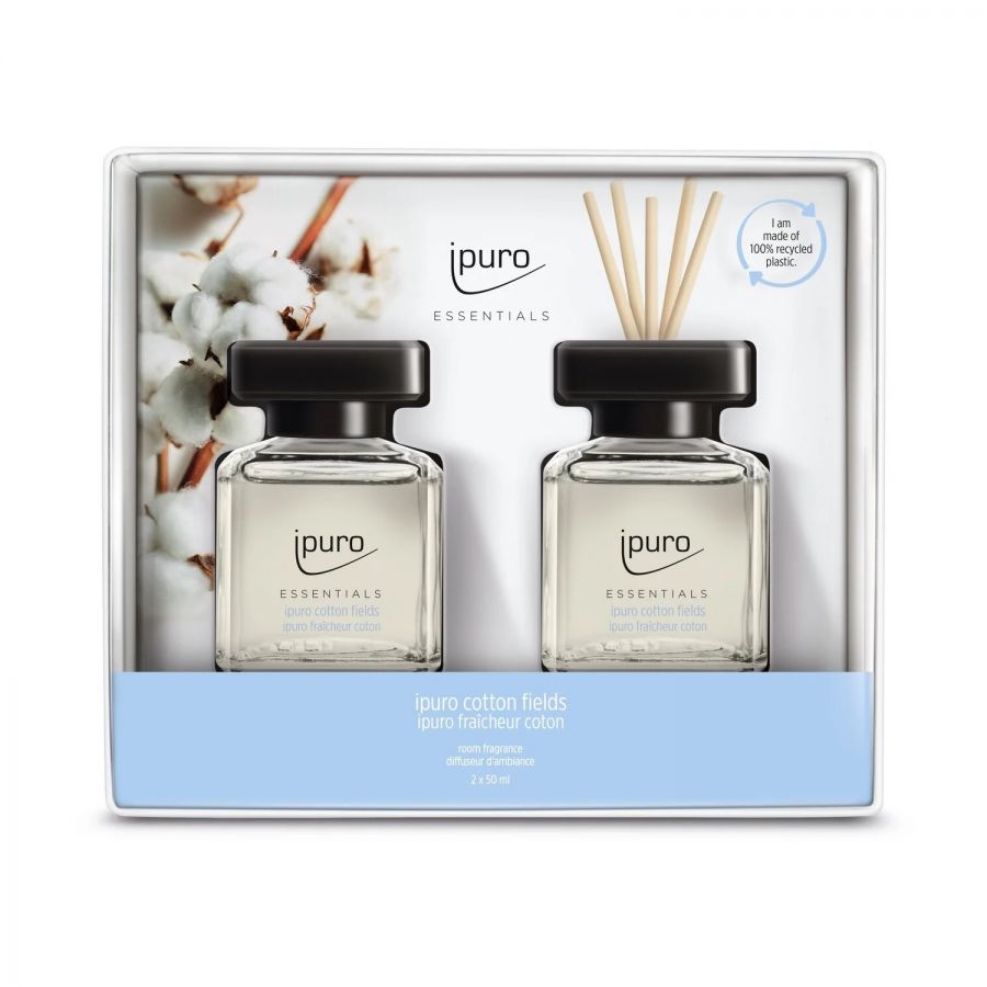 Diffusore  ipuro essential cotton fields set 2x50 ml