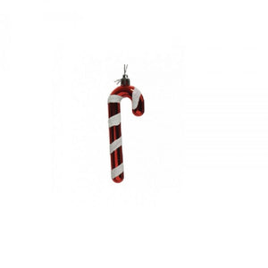 Bastonicno natale rosso/bianco h.12cm