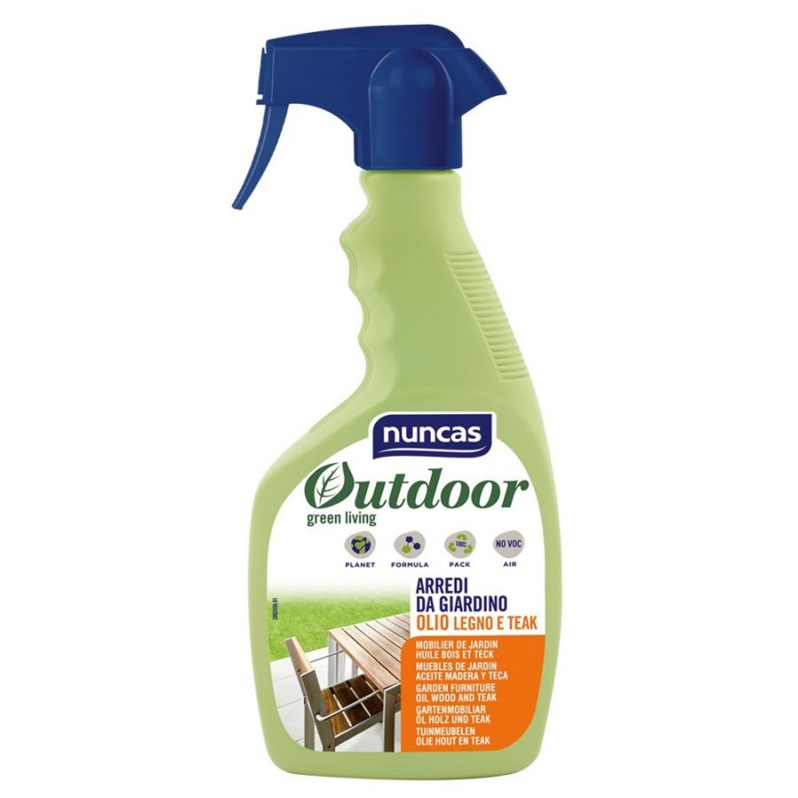 Outdoor olio per mobili in legno da giardino bio nuncas